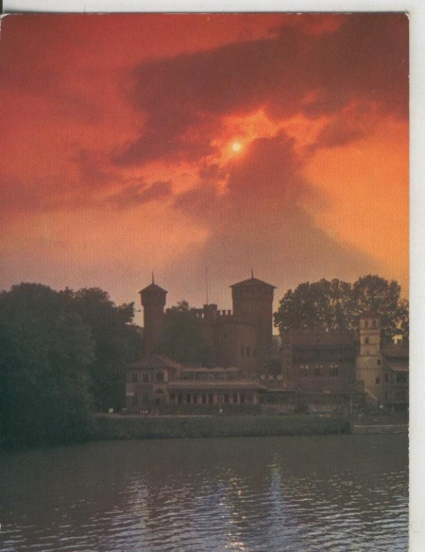 Postal 008786: Castillo Medieval de Torino, Italia