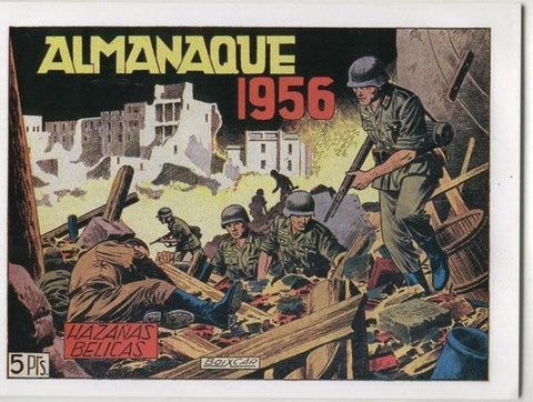 Hazañas Belicas almanaque facsimil 1956