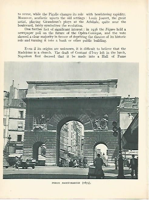 LAMINA 1809: PARIS. Saint Martin