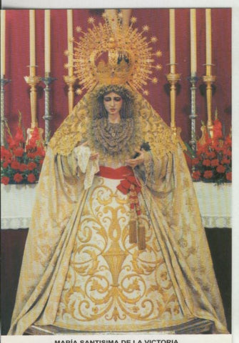 Postal 008966: Virgen Maria Santisima de la Victoria, parroquia castrense del Santo Angel, Cadiz