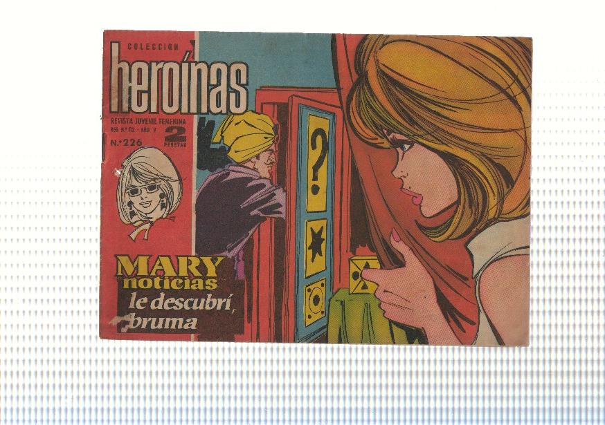 Mary Noticias numero 226: Le descubri, Bruma,  foto artista Frank Sinatra