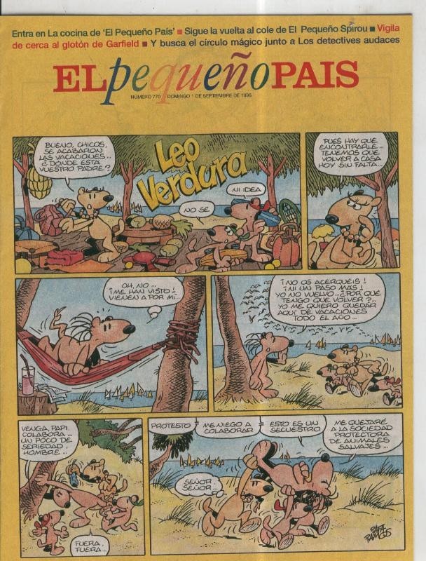 El Pequeño Pais numero 770: Tom de Daniel Torres