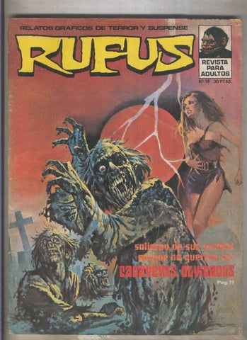 Rufus numero 18 (numerado 1 en trasera)