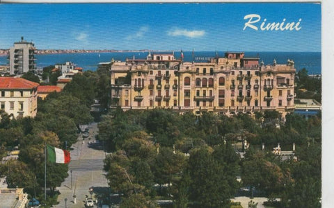 Postal 009211: Gran Hotel de Rimini. la riviera, Francia