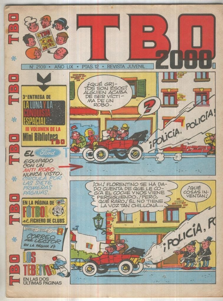 TBO 2000 numero 2109: El Ford T de Tillieux