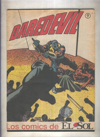 Los comics de El Sol numero 09: Daredevil  (numerado 1 en trasera)
