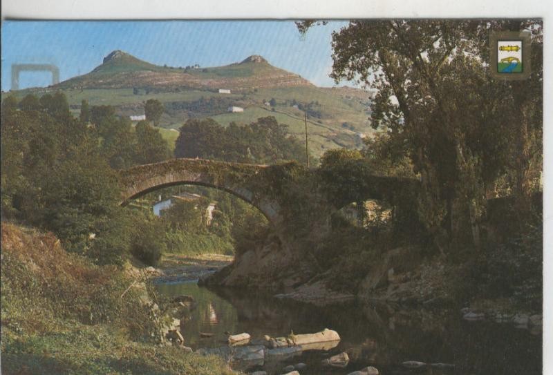 Postal 009416: Puente romanico en Lierganes, Cantabria