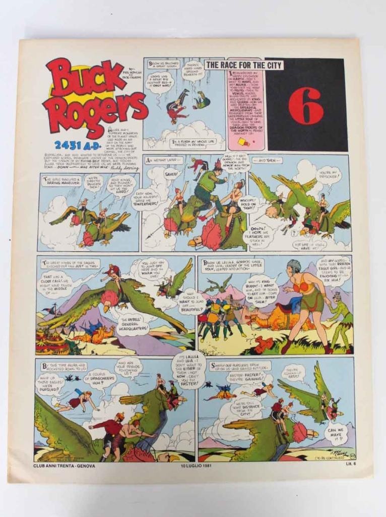 BUCK ROGERS No.06 - Tira Dominical del No.061 al No.072