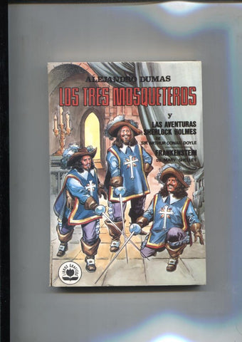 Libro Grafico: Los tres mosqueteros + sherlock Holmes + Frankenstein