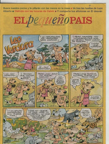 El Pequeño Pais numero 824: Marco Antonio