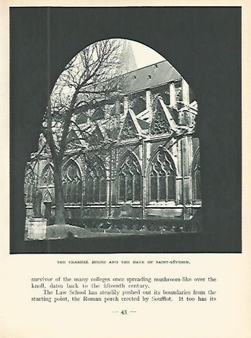 LAMINA 1736: PARIS: Nave de San Severo