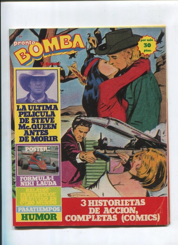 Bomba revista de comic + TV + articulos del corazon numero 29