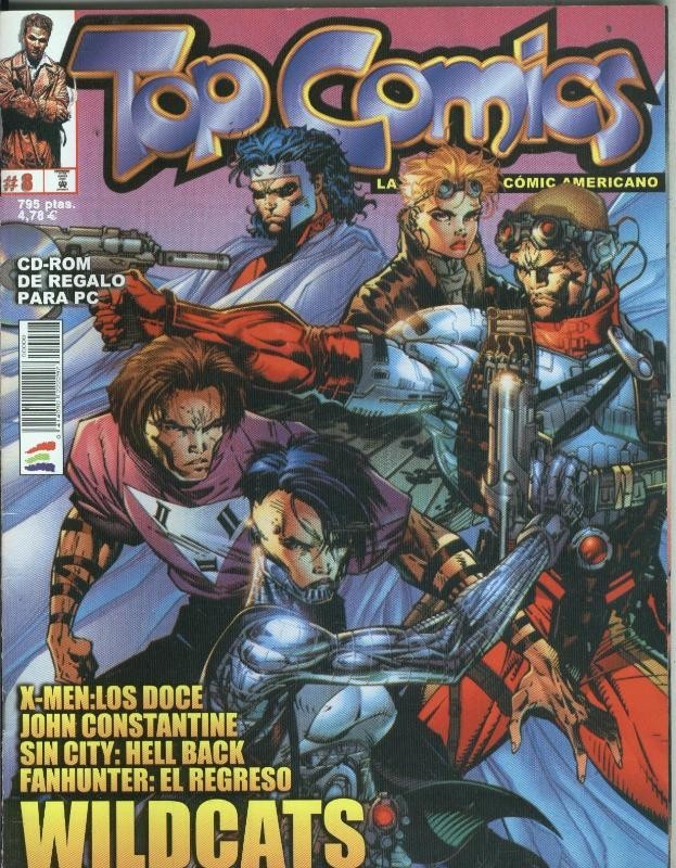 Top comics numero 08 (NO CONSERVA EL CD ROM)