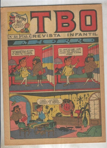 TBO numero 531: Ahorro (Moreno), (numerado 3 en trasera(