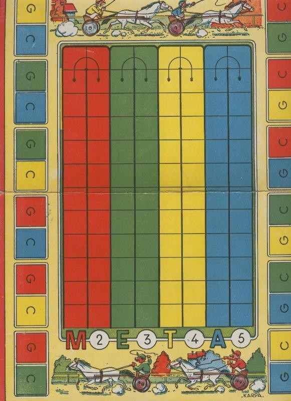Carton Juegos Reunidos Geyper: Juego de las Quinielas, dibujo de Karpa 