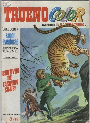 Trueno color primera edicion numero 162: Cautivos de Tasman Sajin