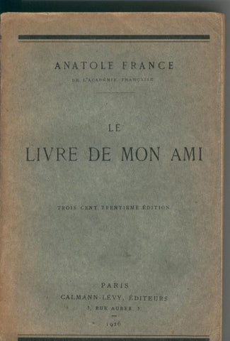 Le livre de mon ami