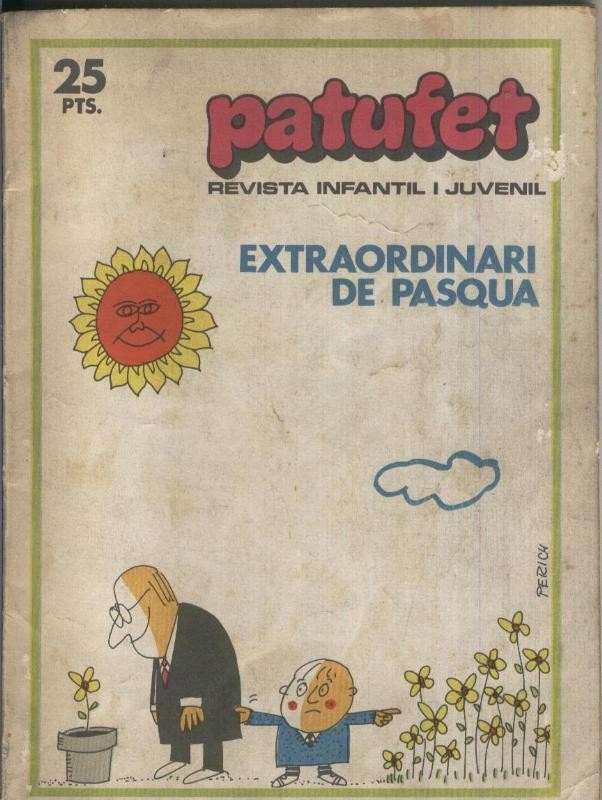 patufet . Extraordinari de pasqua