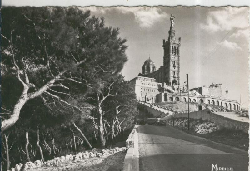 Postal 009987: Notre Dame de la Garde de Marseille
