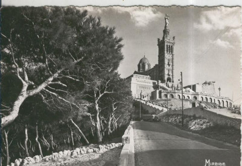 Postal 009987: Notre Dame de la Garde de Marseille