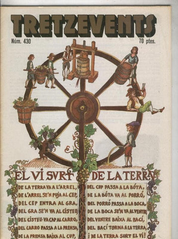 Tretzevents numero 430La verema por Josep M de Sagarra