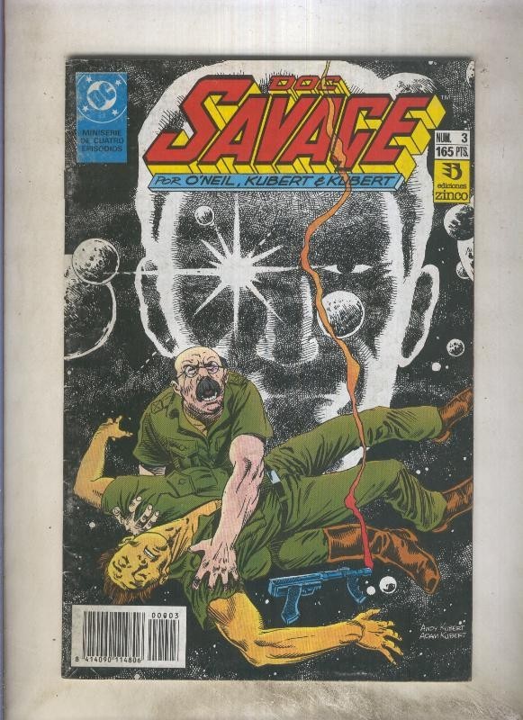 Doc Savage miniserie 4 ejemplares numero 3