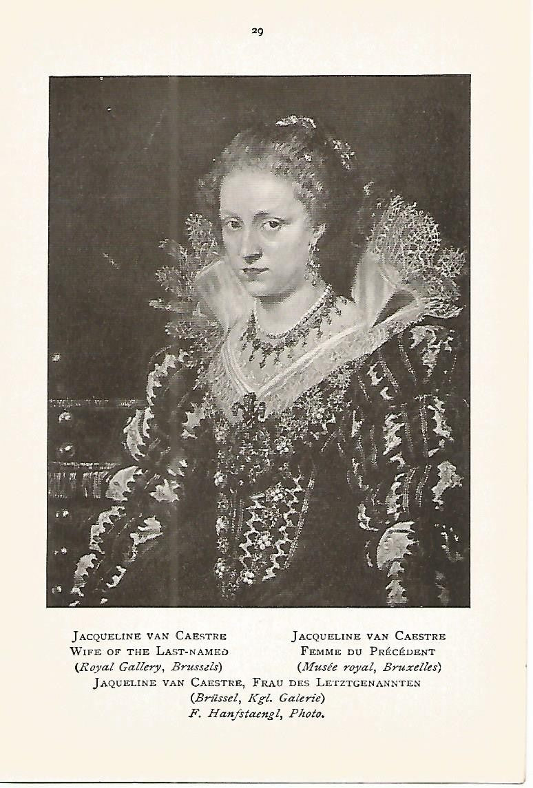 Lamina 721: RUBENS. Jacqueline van Caestre