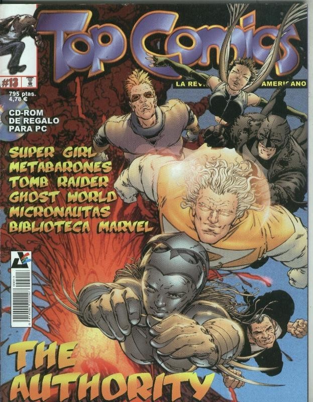 Top comics numero 13 (NO CONSERVA EL CD ROM)