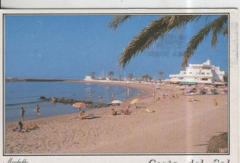 Postal 010091: Playa de Marbellas, malaga