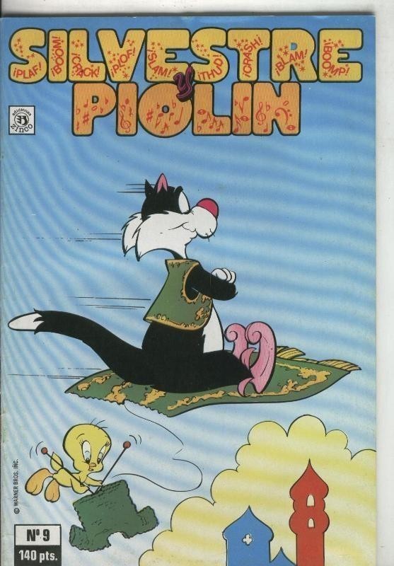 Silvestre y Piolin numero 09: Un pajaro dificil