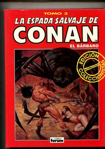 La Espada Salvaje de Conan edicion coleccionista tomo rojo numero 03