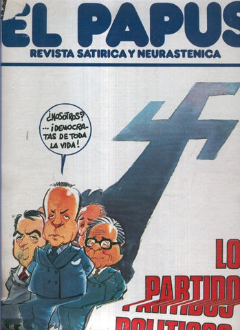El Papus. Revista de humor numero 129: Los partidos politicos