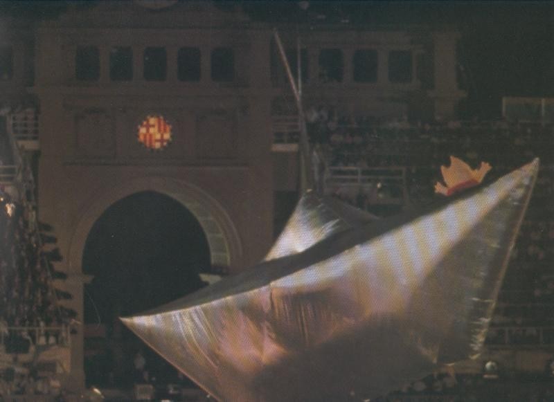 Poster La Vanguardia Barcelona 92 numero 17: Adios, Cobi