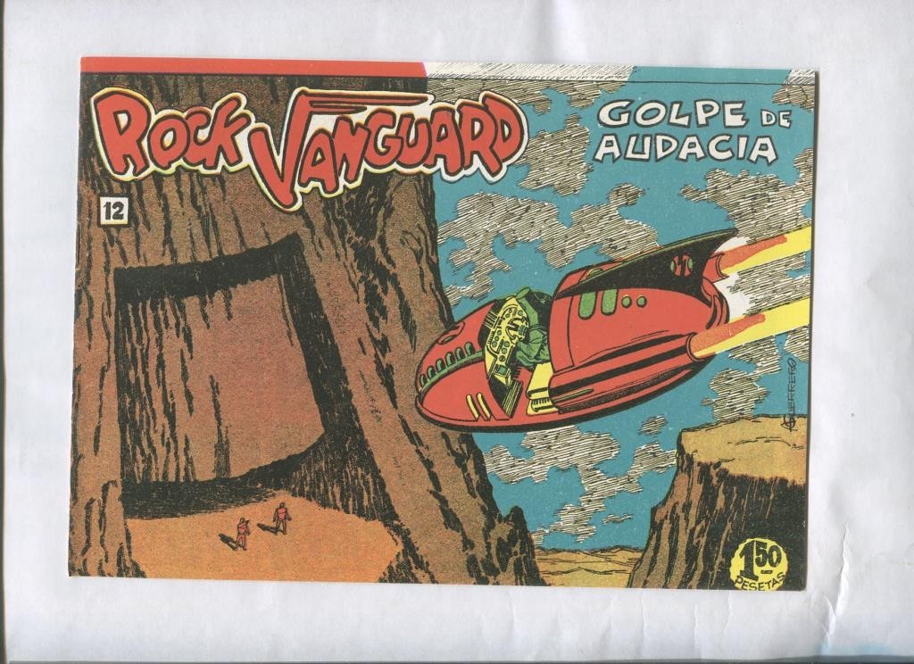 Facsimil: Rock Vanguard numero 12: Golpe de audacia