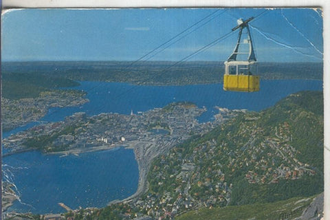 Postal 5969 : Norge, Bergen, Svevebanen til Ulriken