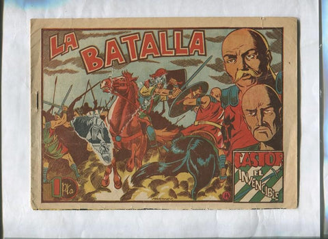 Castor el invencible numero 14: La batalla