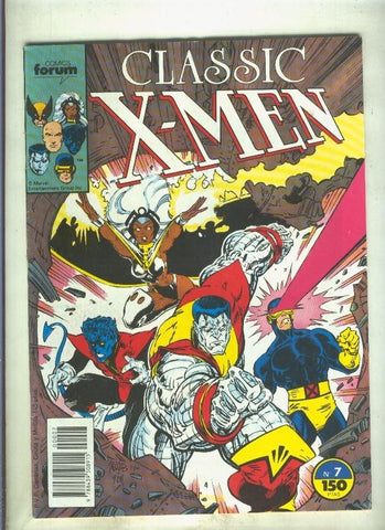 Classic X Men volumen 1 numero 07: La estrella de la muerte (numerado 2 en trasera)