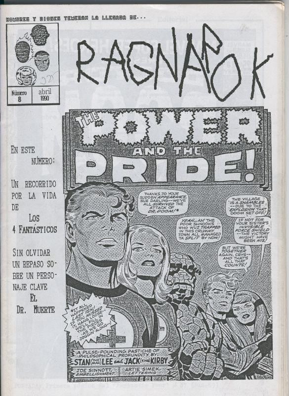 Fanzine: Ragnarok numero 8