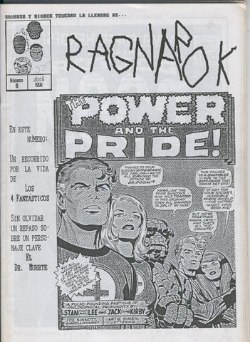 Fanzine: Ragnarok numero 8