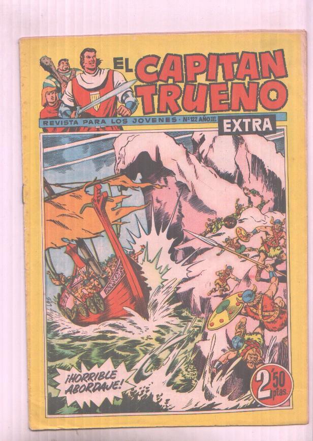 El Capitan Trueno Extra numero 122 (numerado 1 en trasera)