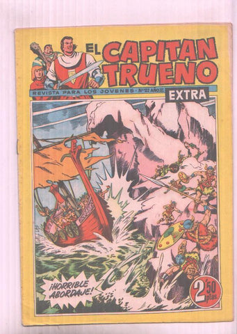 El Capitan Trueno Extra numero 122 (numerado 1 en trasera)