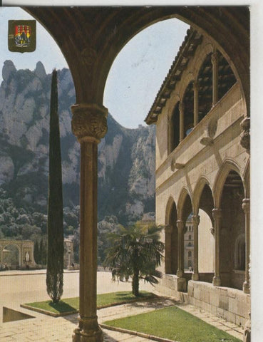 Postal 008764: Detalle del Barrio Gotico de Montserrat
