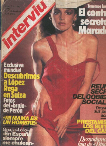 INTERVIU Numero 0342: PAMELA de Dinastia, (leve roto cubierta segun imagen)