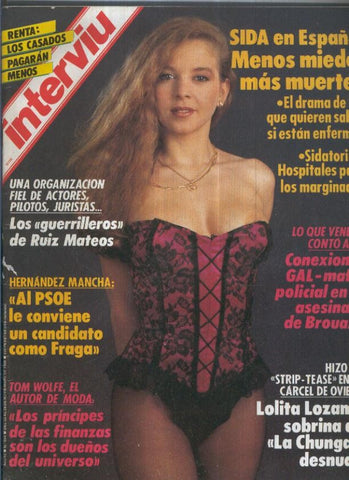 INTERVIU Numero 0654: LOLITA LOZANO, Sobrina de La Chunga