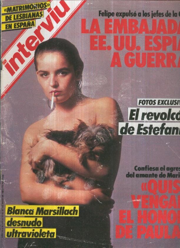 INTERVIU Numero 0470: BLANCA MARSILLACH, desnudo ultravioleta