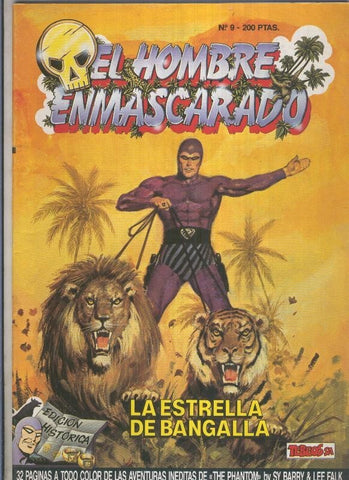 El Hombre Enmascarado numero 09 (numerado 2 en trasera)