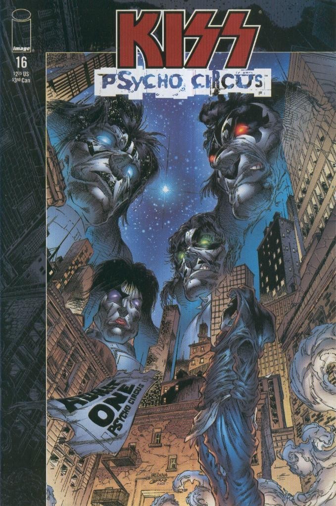 KISS: THE PSYCHO CIRCUS, Vol.1 No.16: World without Heroes, Part 01