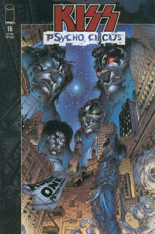 KISS: THE PSYCHO CIRCUS, Vol.1 No.16: World without Heroes, Part 01