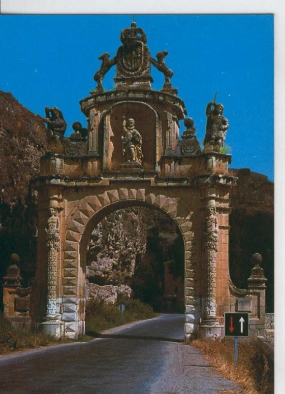 Postal 07596 : Arco de la fuencisla, Segovia