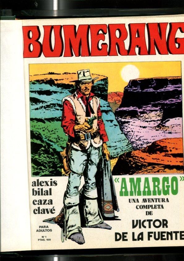 Bumerang, coleccion completa en 5 tomos
